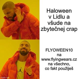 Last call. FLYOWEEN dneska končí. Víkend začíná. Tak to tam hoďte na ⚡️www.flyingwears.cz⚡️ať to můžeme obratem a zadax...