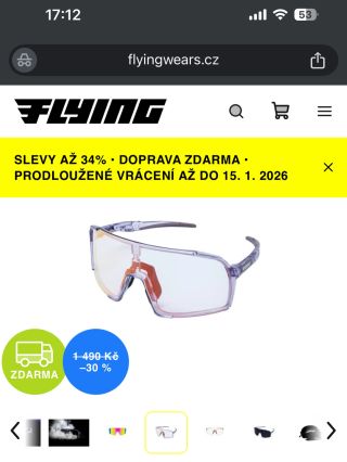 Ještě nekončíme. FLYING COLOR WEEK jede ještě pár dní a my jsme pár cen posunuli ještě níž – protože zrovna teď si...